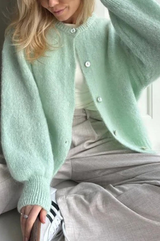 Classic Button-Up Cardigan