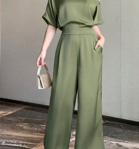 Off-Shoulder Elegant Jumpsuit