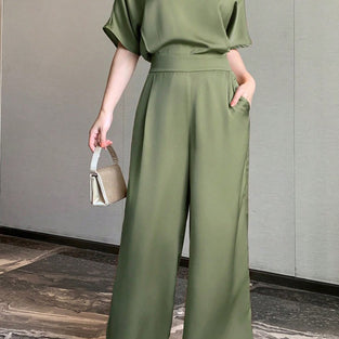 Off-Shoulder Elegant Jumpsuit