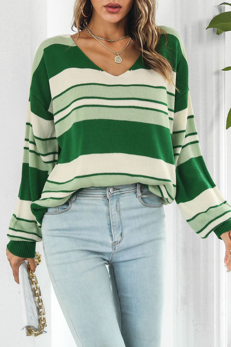 Striped Oversized Sweater