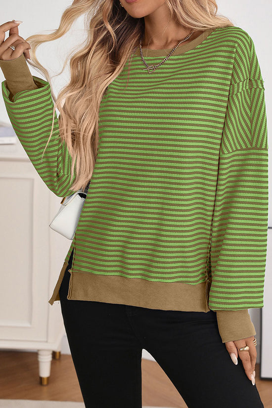 Cozy Oversized Textured Sweatshirt