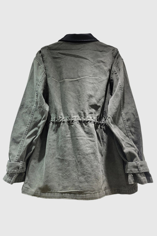 Classic Button-Up Utility Jacket