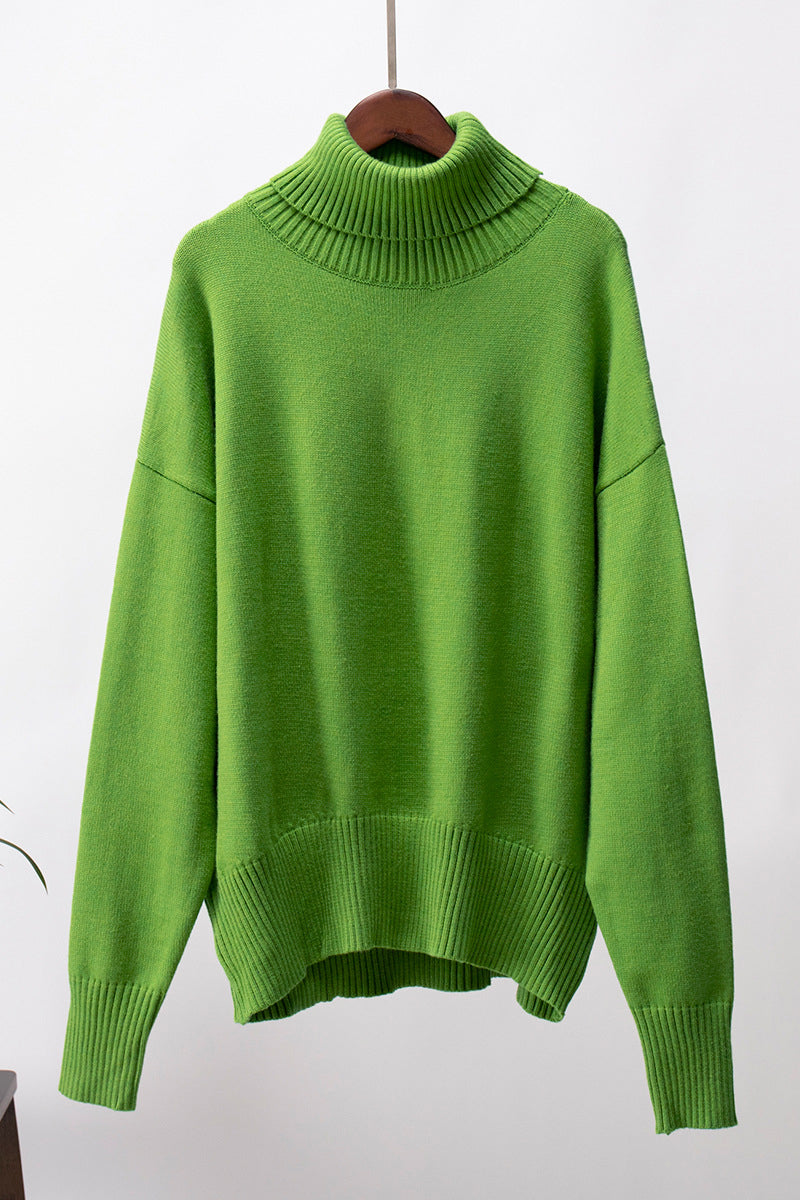 Cozy Turtleneck Relaxed Sweater