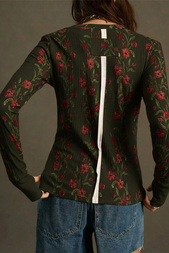 Floral Long Sleeve T-Shirt