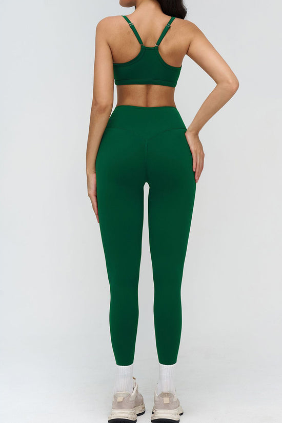Sleek Sleeveless Activewear Set