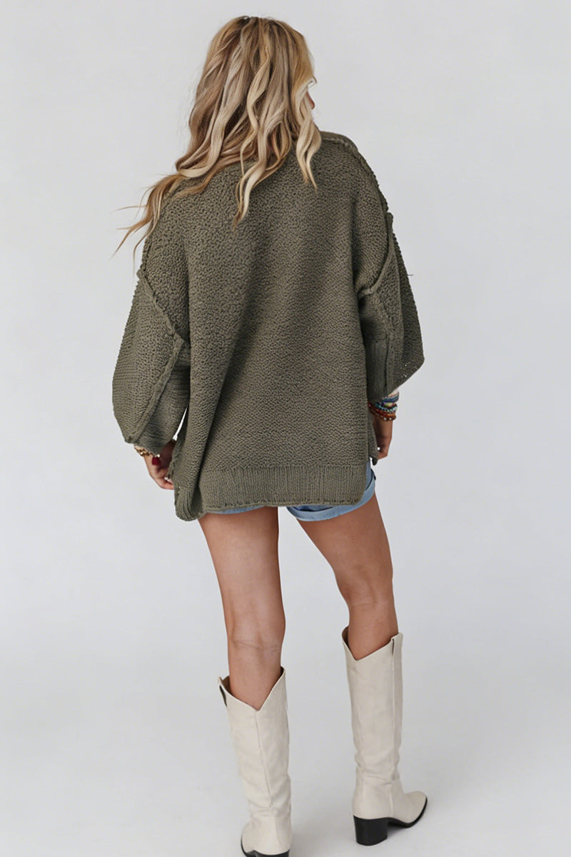 Casual Loose Knit Sweater