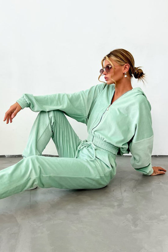 Relaxed Fit Hoodie and Jogger Set