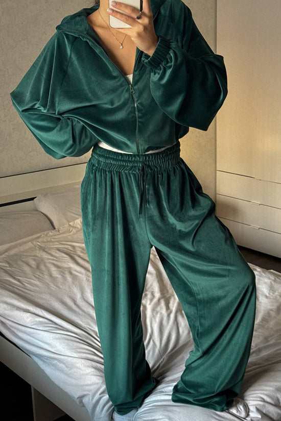 Cozy Hooded Activewear Set