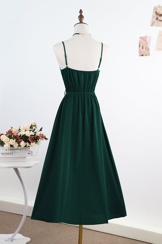 Elegant Sleeveless Wrap Maxi Dress