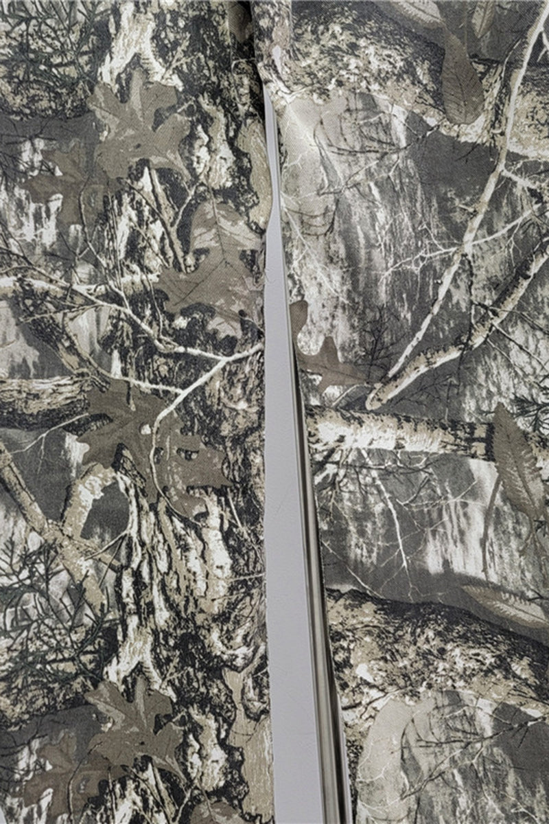 Camouflage Pattern Casual Pants