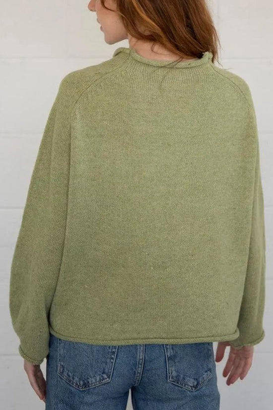 Fish Motif Casual Knit Sweater