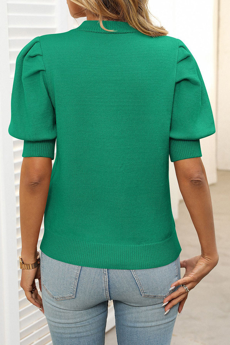 Elegant Puff Sleeve T-Shirt