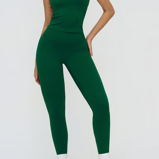 Sleek Sleeveless Activewear Set