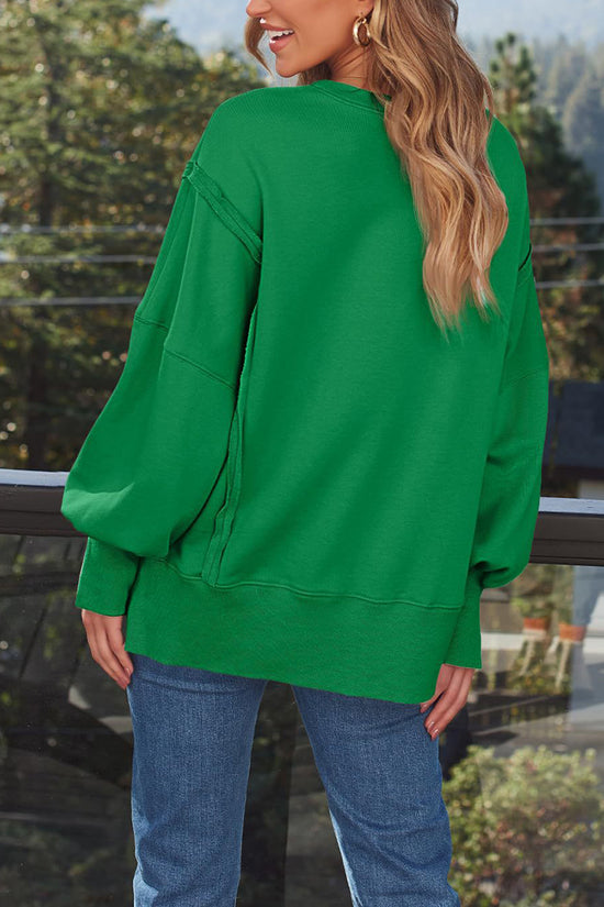 Oversized Dropped Shoulder Sweatshirt