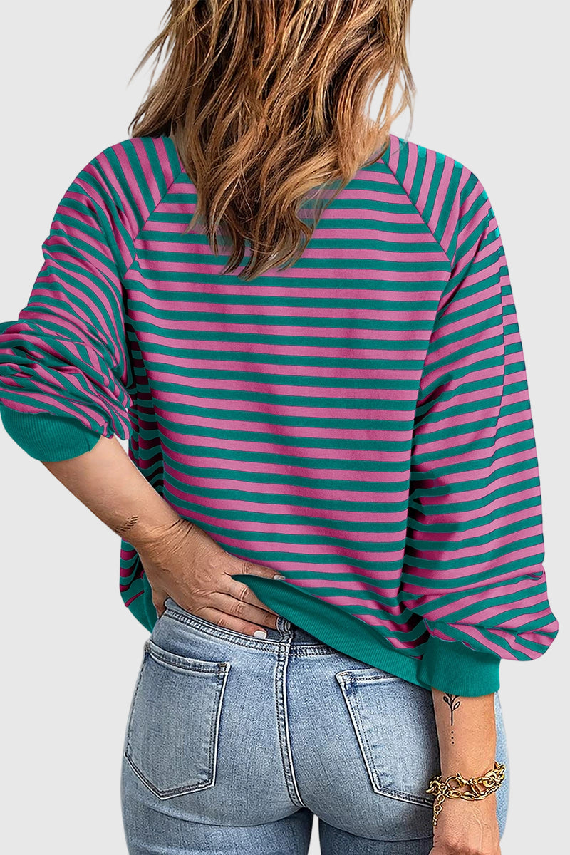 Striped Zip-Up Jacket