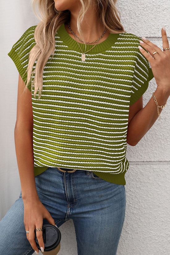 Striped Sweater Vest