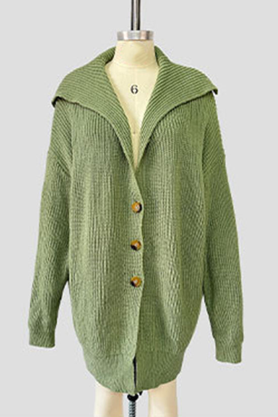 Cozy Knit Hooded Cardigan