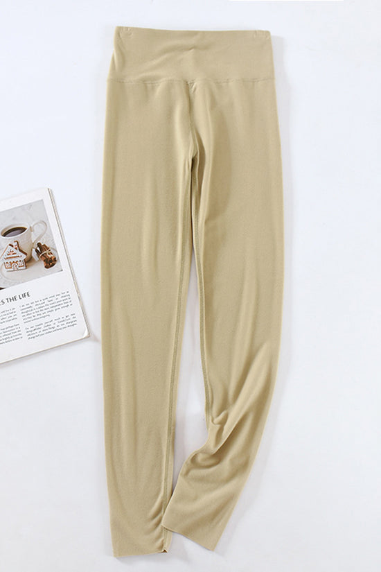 High-Waist Sleek Casual Pants