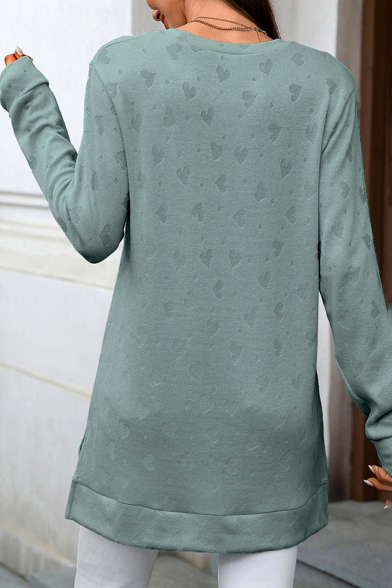 Long Sleeve Oversized Tunic Tee
