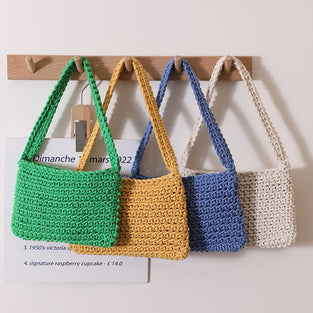 Chic Woven Shoulder Bag