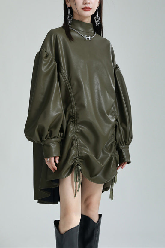 Modern Oversized Long Sleeve Dress