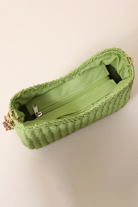 Chic Woven Chain Shoulder Bag