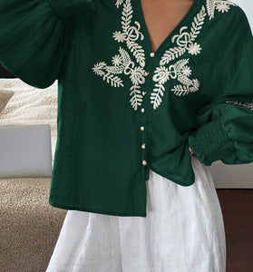 Boho Long Sleeve Blouse