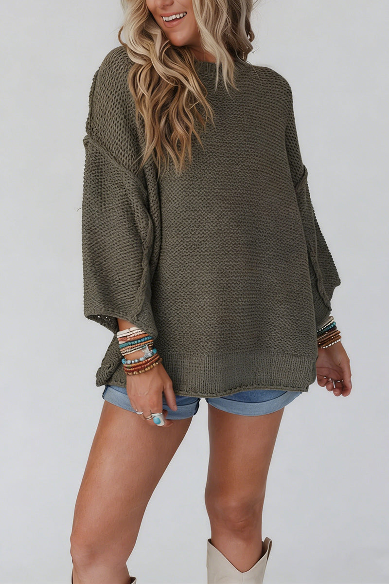 Casual Loose Knit Sweater