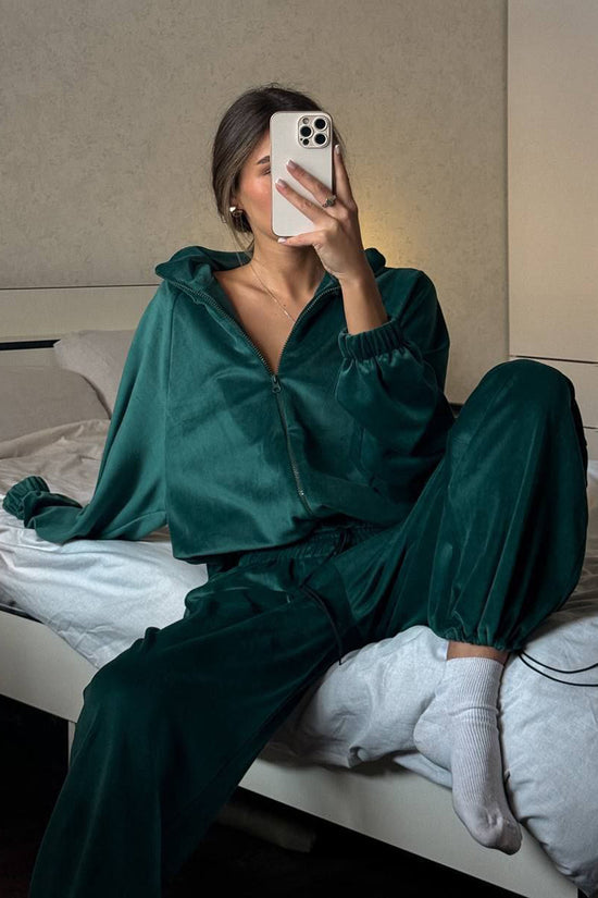 Cozy Hooded Activewear Set