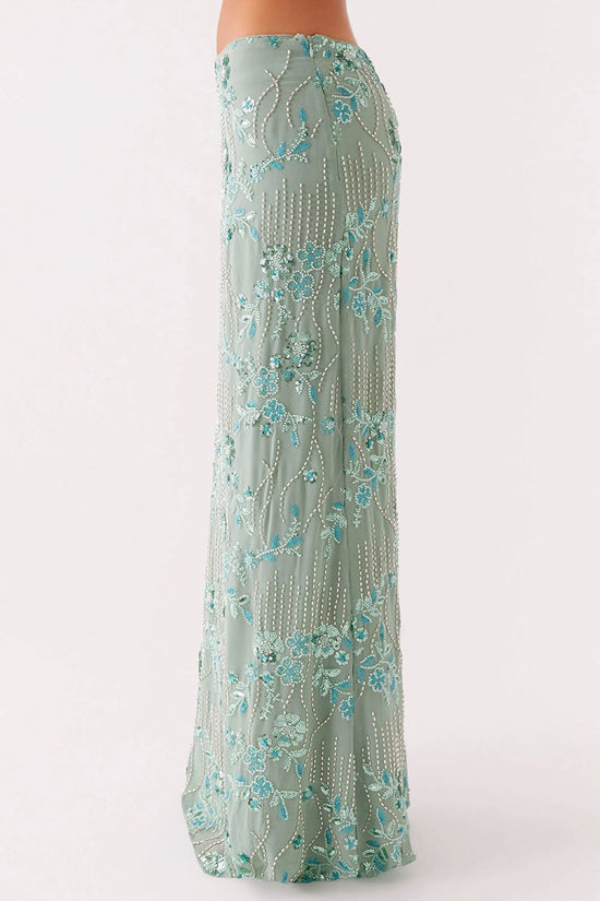 Floral Maxi Skirt