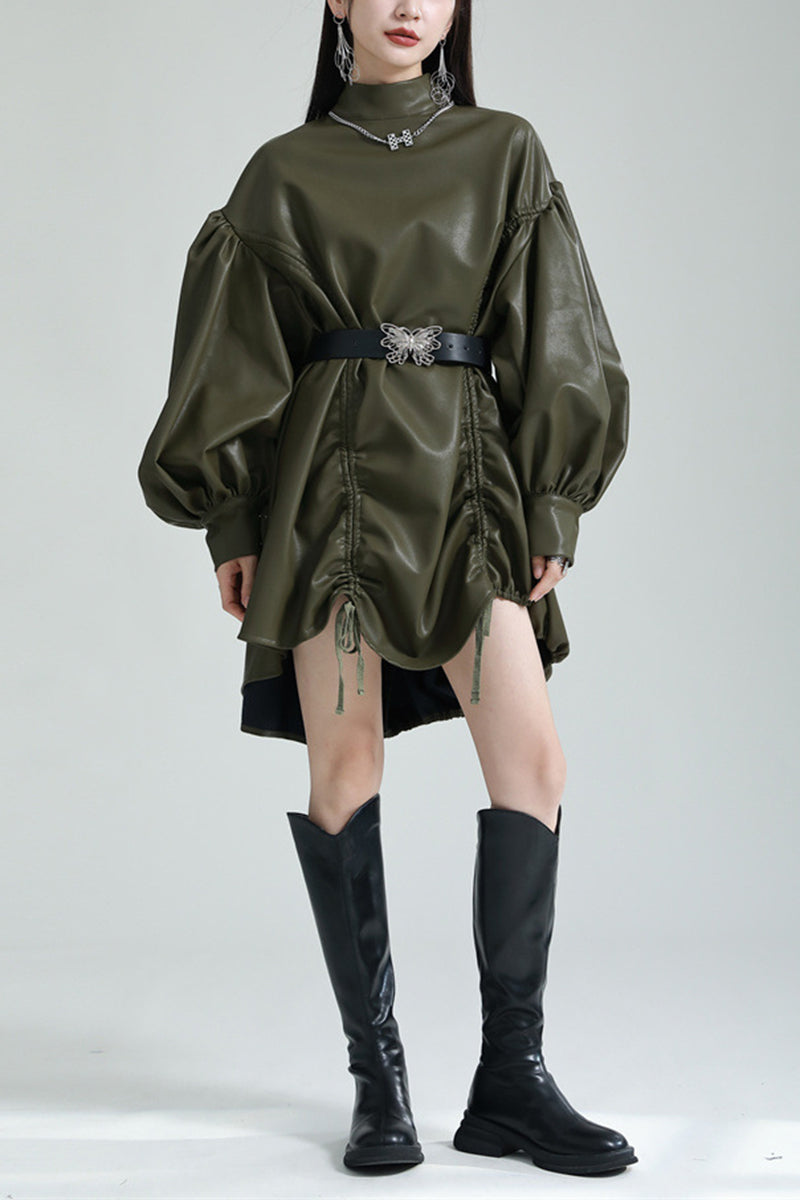 Modern Oversized Long Sleeve Dress