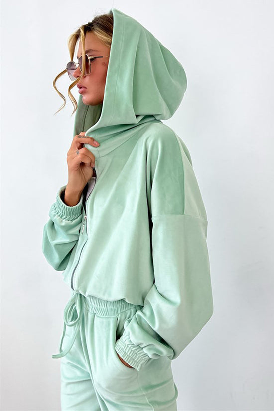 Relaxed Fit Hoodie and Jogger Set