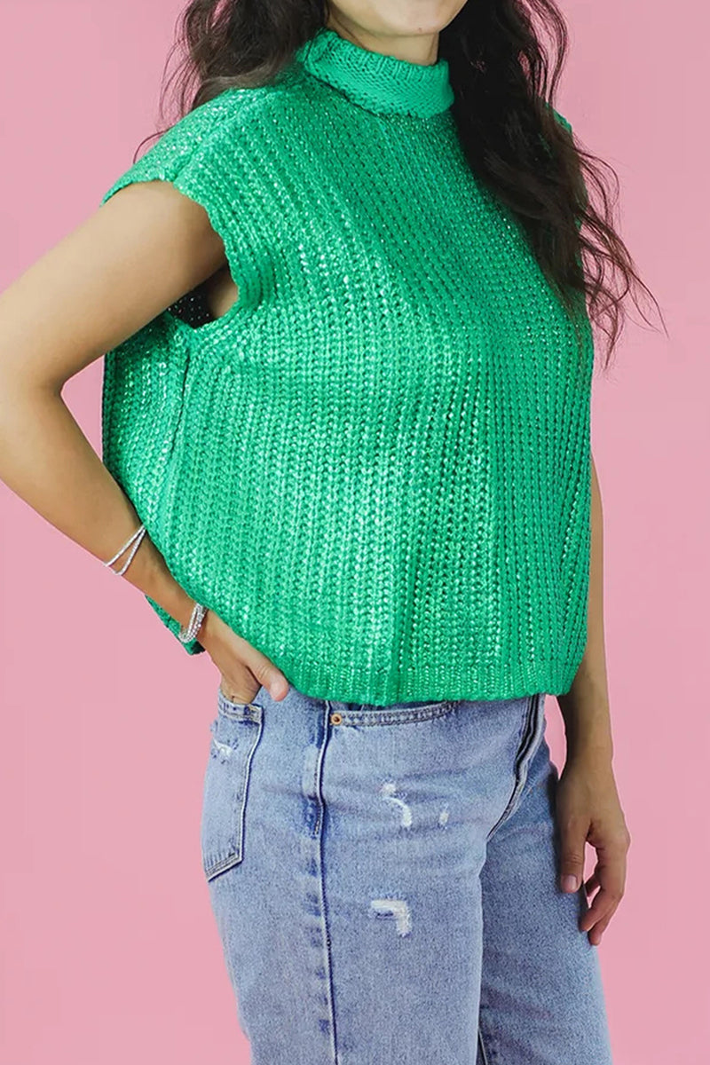 Chic Sleeveless Sweater Vest