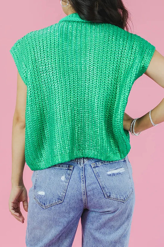 Chic Sleeveless Sweater Vest