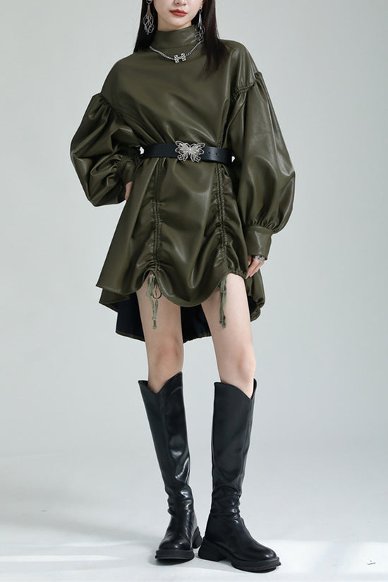 Modern Oversized Long Sleeve Dress