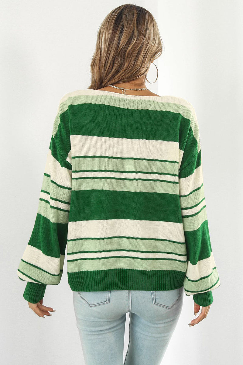 Striped Oversized Sweater