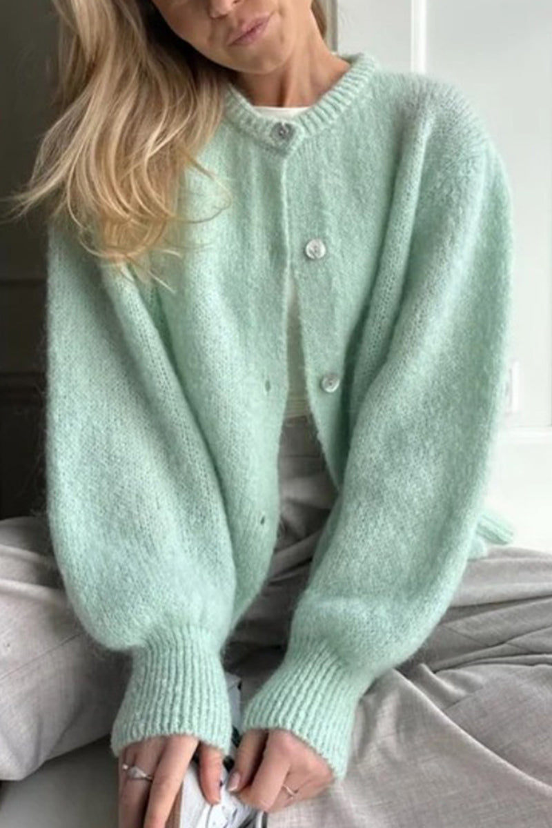 Classic Button-Up Cardigan