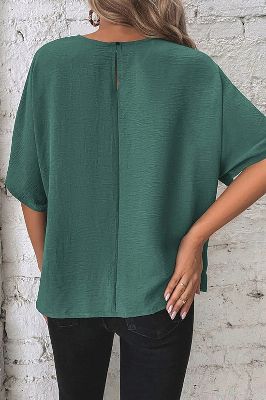 Casual Tie-Front T-Shirt