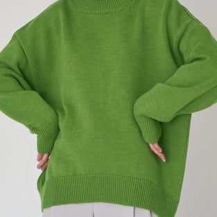 Cozy Turtleneck Relaxed Sweater