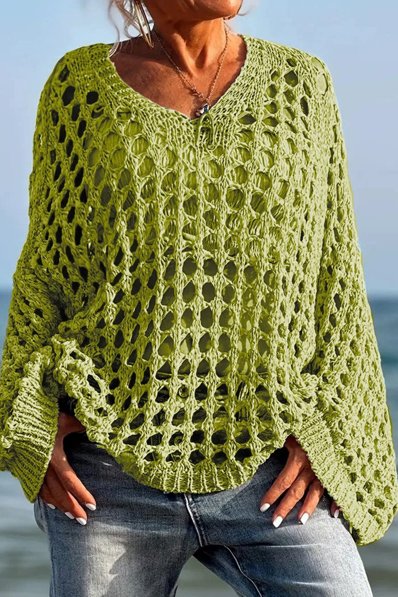 Breezy Beach Knit Cover-Up