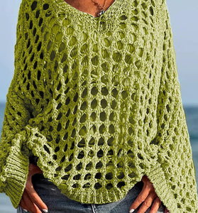 Breezy Beach Knit Cover-Up