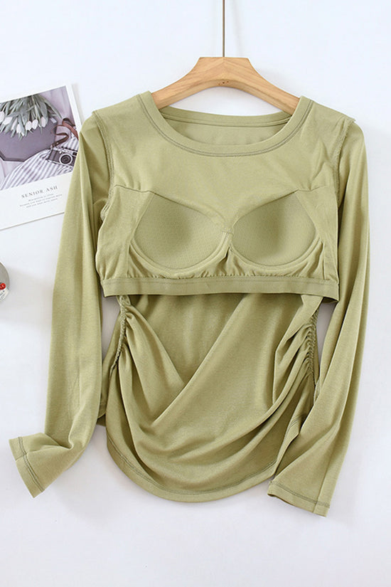 Classic Long Sleeve Round Neck T-Shirt
