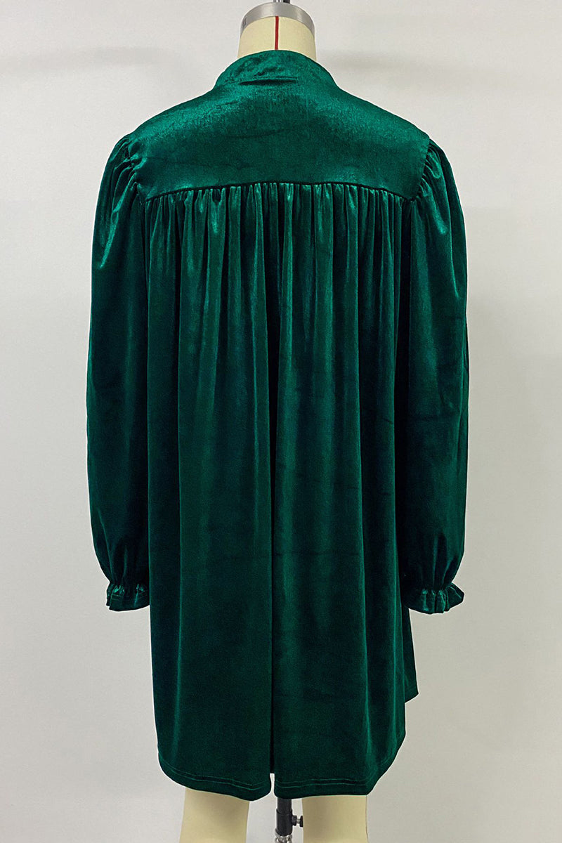 Elegant Long Sleeve Casual Dress