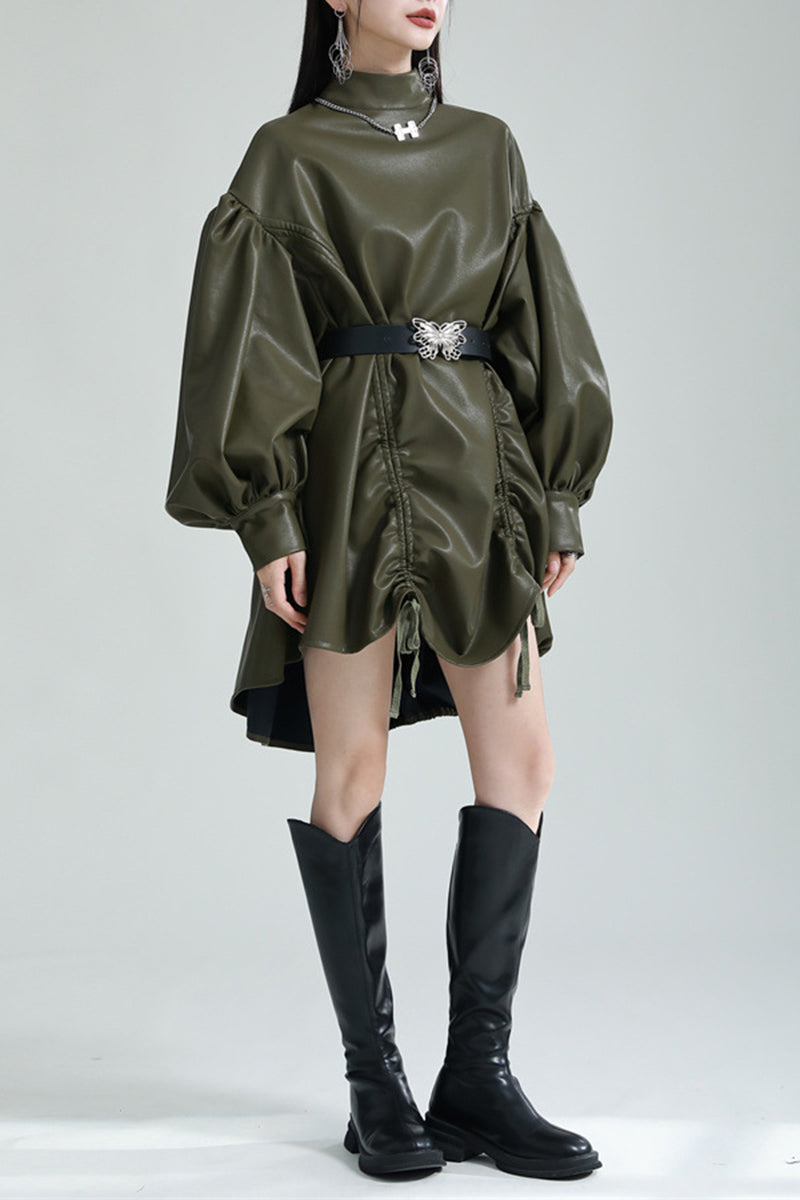 Modern Oversized Long Sleeve Dress