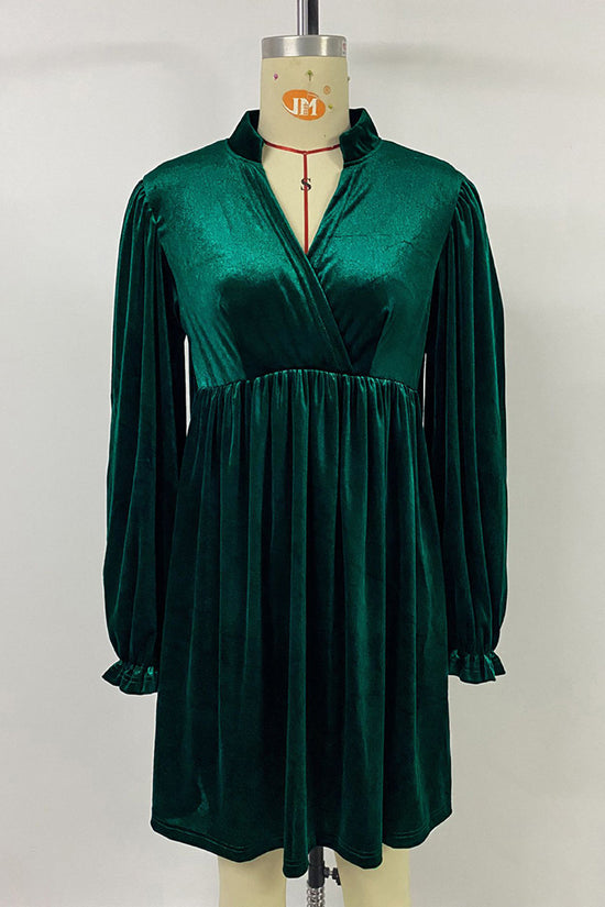 Elegant Long Sleeve Casual Dress