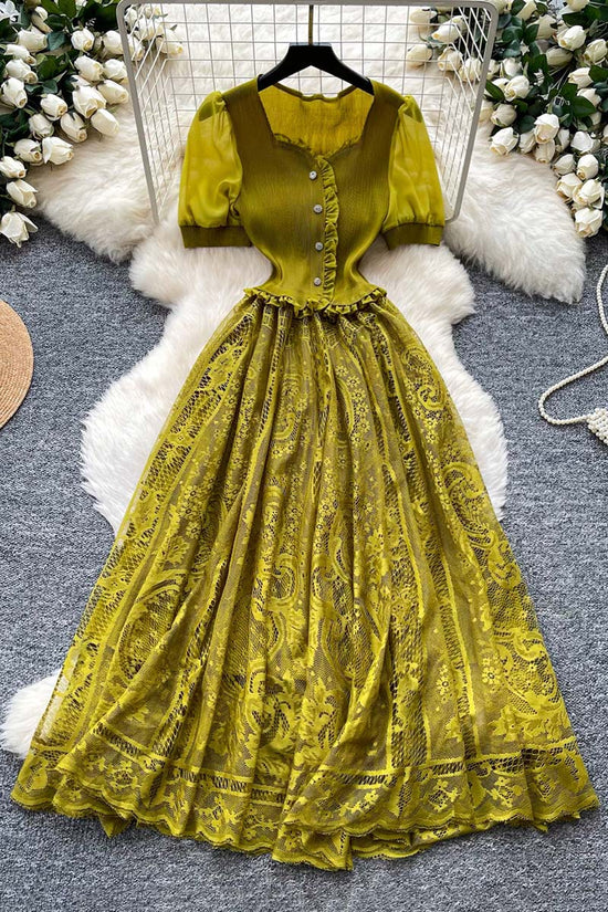 Elegant Button-Up Casual Maxi Dress