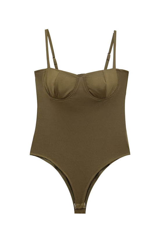 Sleek Strappy Bodysuit