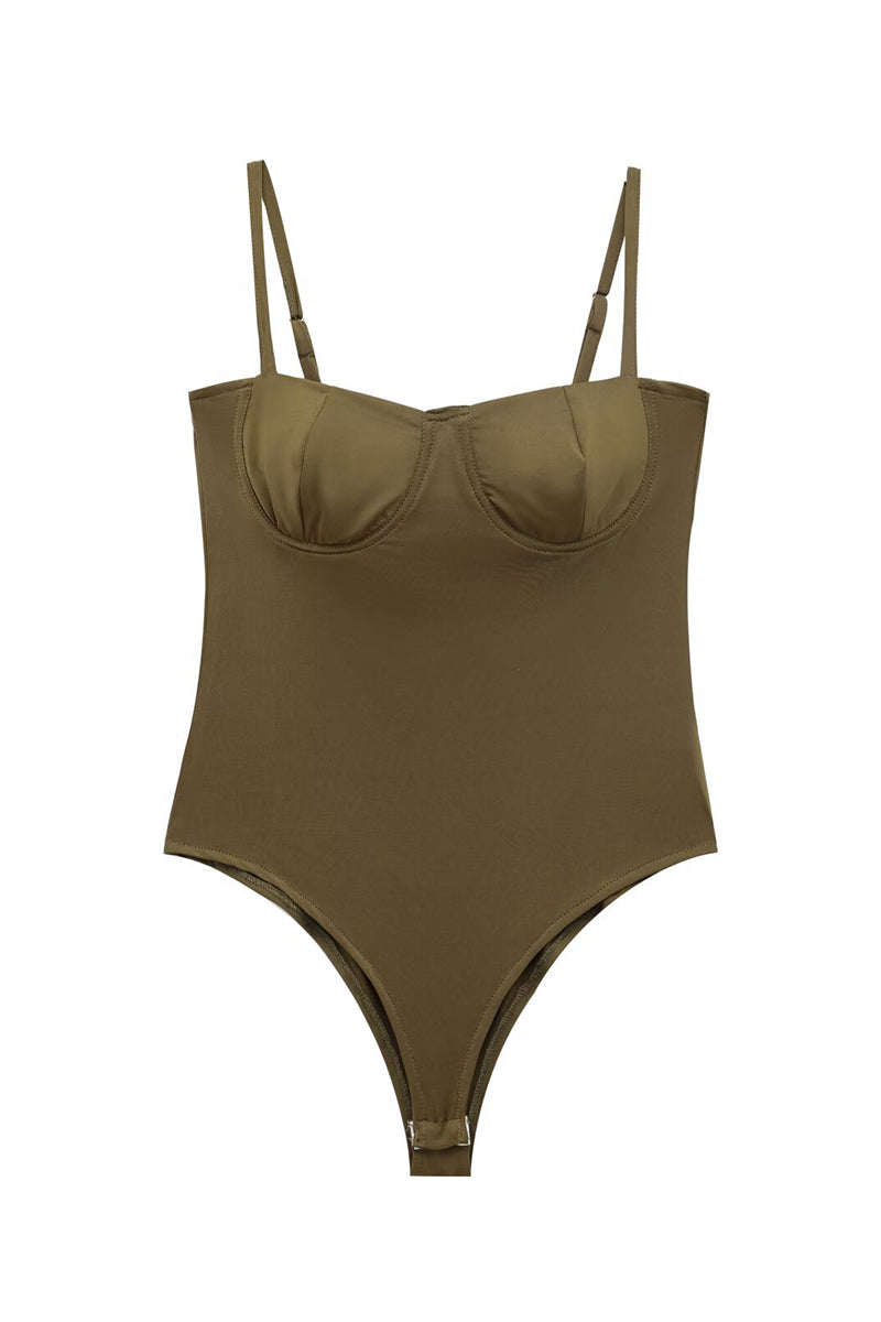 Sleek Strappy Bodysuit