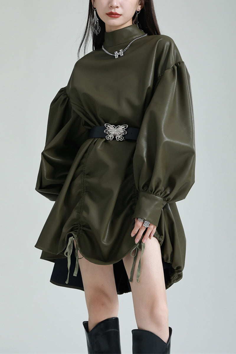 Modern Oversized Long Sleeve Dress