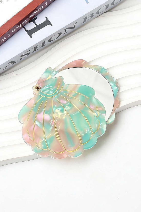Seashell Compact Mirror